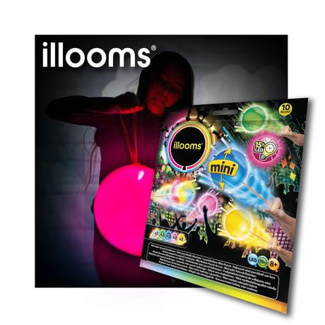 illooms Light Up Mini punch 10PK, Pack of 10