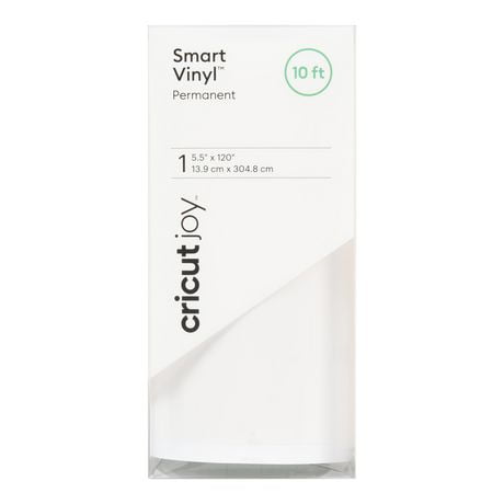 Cricut Joy Smart Vinyl 120 white, 1 roll 5.5 inches x 120 inches