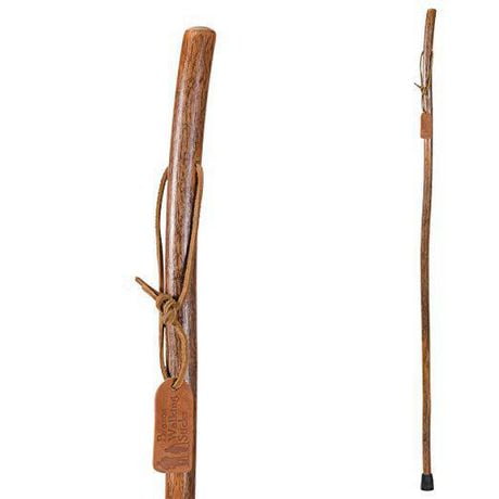Bâton de marche Mountain Man carving Hickory Randonnée Personnel made in USA Forte