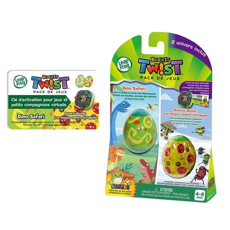 LeapFrog RockIt Twist™ 2 Pack: Dinosaur Discoveries™ and Banzai Beans ...