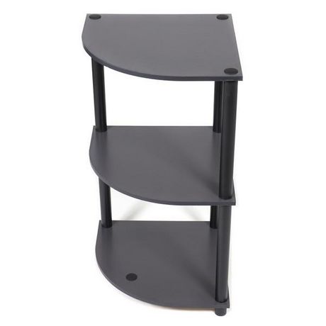 3 Tier Corner Shelf Grey Walmart Canada   6000204345141 