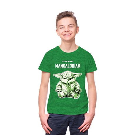 Star Wars The Mandalorian Grogu médite T-shirt à manches courtes
