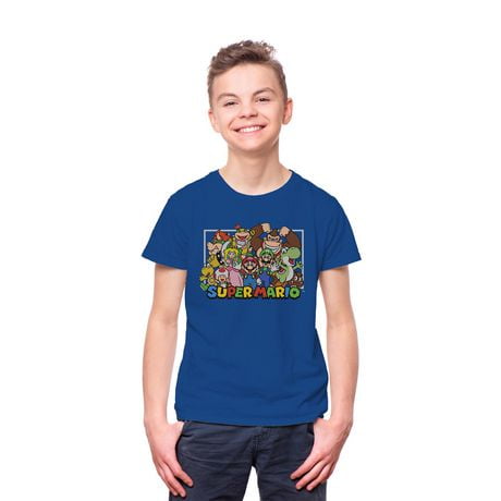 Super Mario Super Group Short Sleeve T-Shirt - Walmart.ca