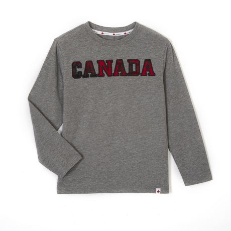 Canadiana Boys' Long Sleeved Tee | Walmart Canada