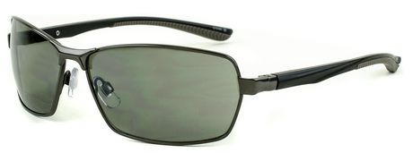 George Mens Wrap Sunglasses Grey O/S
