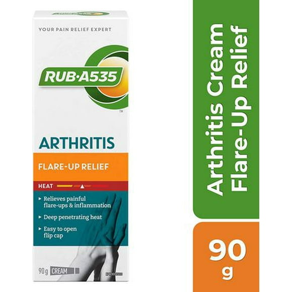 RUB A535 Arthritis Flare-Up Relief Cream, 90g Cream