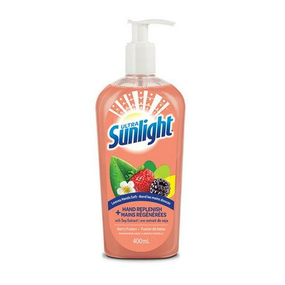 Sunlight Dish Sunlight® Ultra Berry Fusion™ +Hand Replenish Dishwashing Liquid