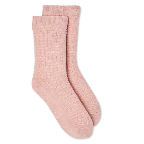 George Women's Box Stitch Slipper Socks | Walmart Canada