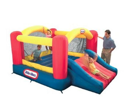 little tikes jump and slide dry bouncer