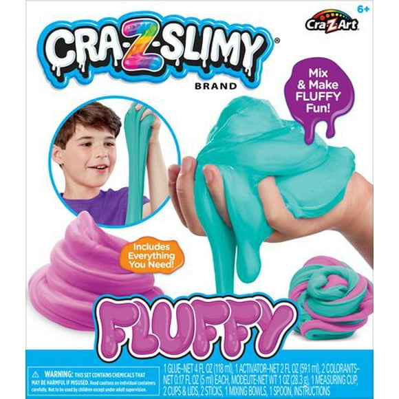 Cra-Z-Slimy Fluffy Medium Box Kit<br>