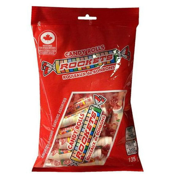 Rouleaux de bonbons Rockets 135 g