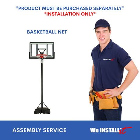 Home Installation Service for Portable Basketball System by We Install It Services