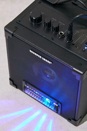 sharper image wireless karaoke speaker