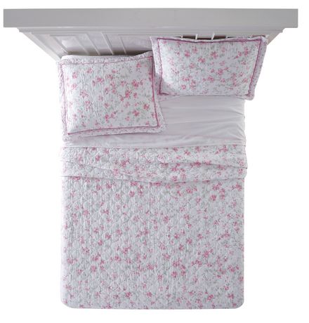 Shabby Chic Cherry Blossom Quilt Set, Target Shabby Chic King Bedding