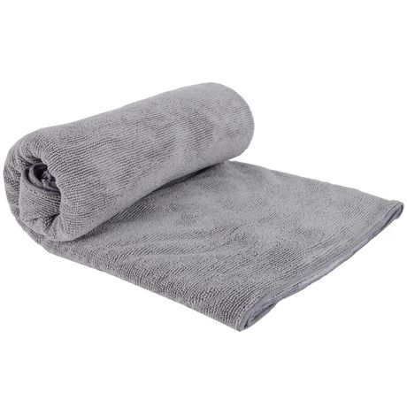 Everlast 24 Inch X 68 Inch Yoga Mat Towel - Grey | Walmart Canada