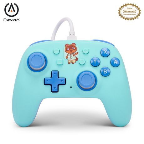 PowerA Nano Wired Controller for Nintendo Switch - Animal Crossing: Hello Tom Nook