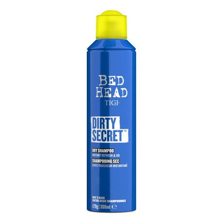 Bed Head par TIGI Shampooing sec Dirty Secret effet fraîcheur instantanée 6,2 oz Shampooing sec avec effet fraîcheur instantanée