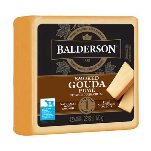Balderson Smoked Gouda Cheese, 170 g