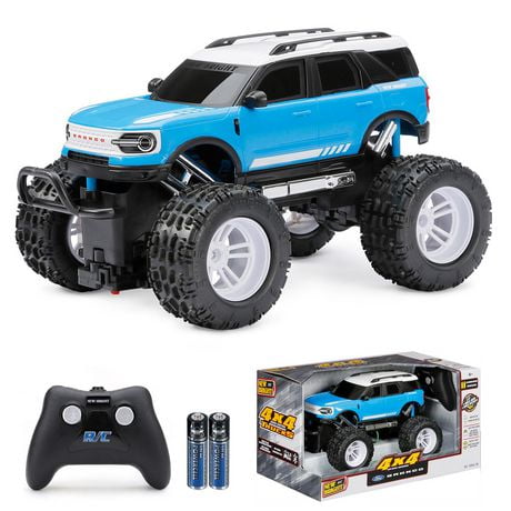 New Bright 1:16 Scale Ford Bronco Remote Control Blue Truck, 1688UF-7B ...