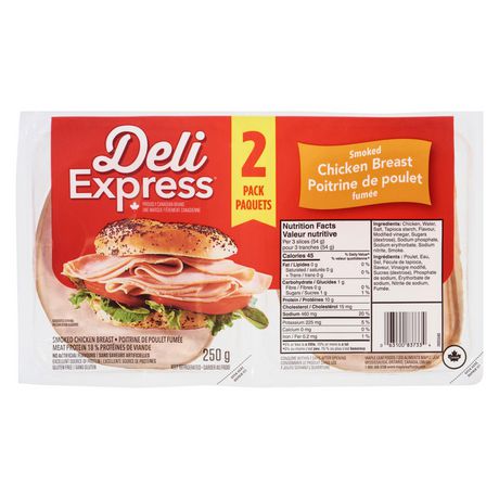 Deli Express Smoked Chicken Breast Walmart Canada