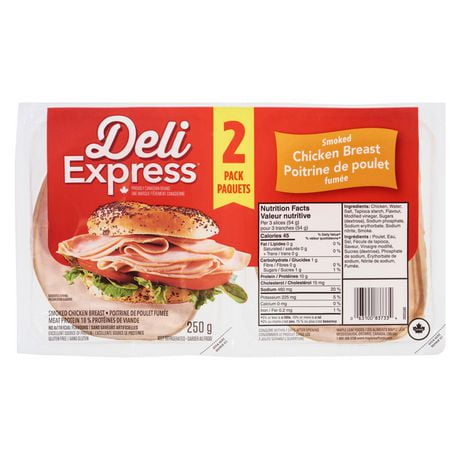 Deli Express Smoked Chicken Breast, 250 g
