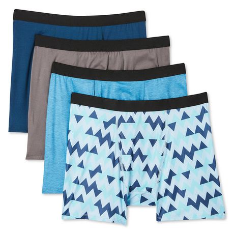 Athletic Works Men's Everyday Boxer Briefs 4-Pack - Walmart.ca