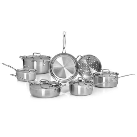 Cuisinart 12-piece Multiclad Pro Stainless Cookware Set - MCP-12NCC