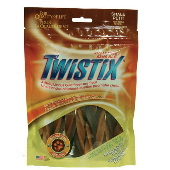 Gâteries pour chiens Twistix™ arôme d'arachides et caroube - petit