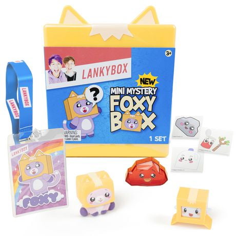 Mini boîte mystère Foxy LankyBox Mini boîte mystère