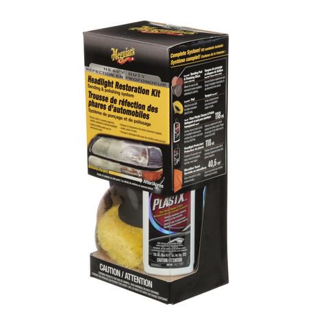 Meguiar's® Heavy Duty Headlight Restoration Kit | Walmart Canada