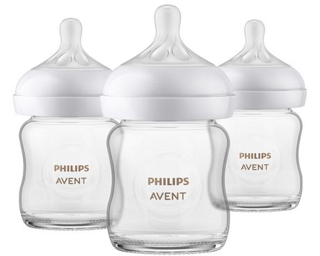 Biberon naturel Philips Avent, transparent, 9 oz, emb. de 5.