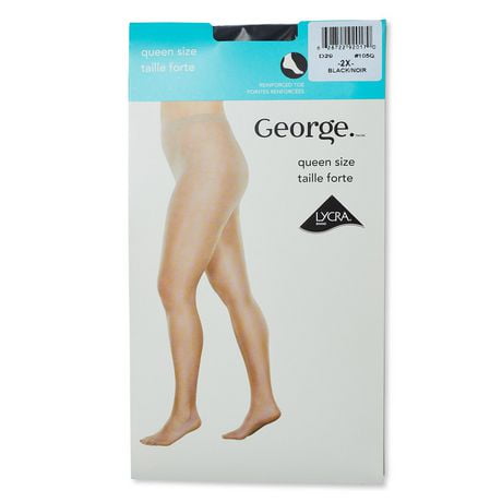 Bas-culotte taille forte George Plus pour femmes Tailles 2X–4X