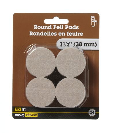 1 1 2 felt pads