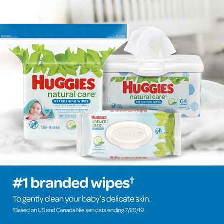 huggies refreshing clean baby wipes