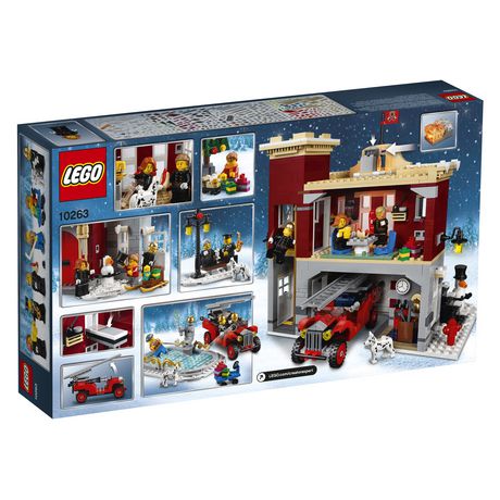 lego winter village fire station walmart