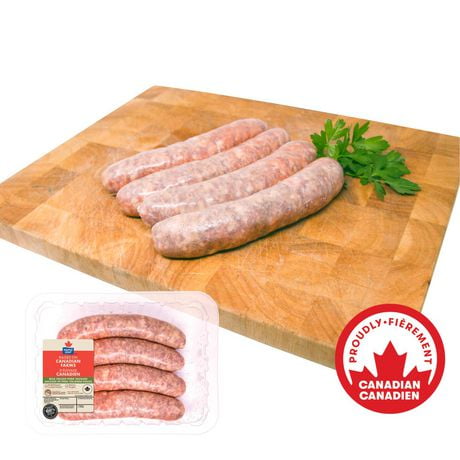 Saucisses de porc italiennes douces Maple Leaf 4 Saucisses de porc