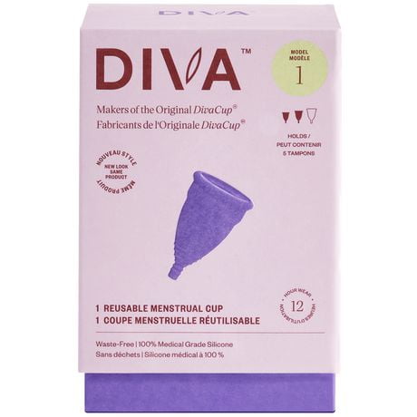 DIVA Cup Model 1, Reusable Menstrual Cup