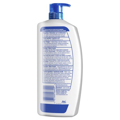 Head and Shoulders Dry Scalp Care with Almond Oil Anti-Dandruff Shampoo ...