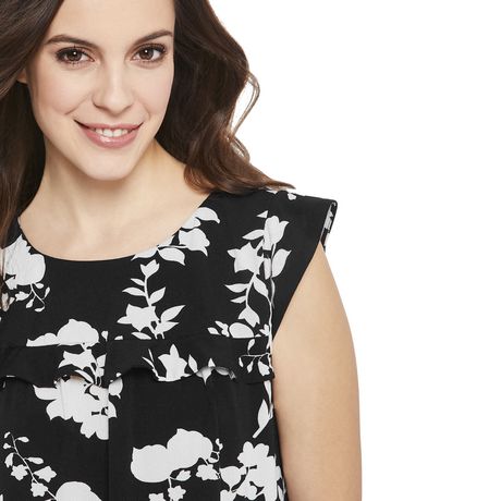 George Women's Ruffle Sleeve Blouse | Walmart Canada