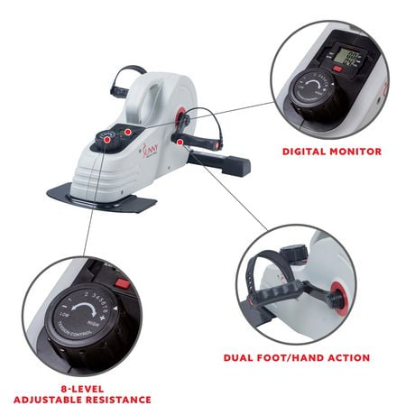 sunny magnetic mini exercise bike