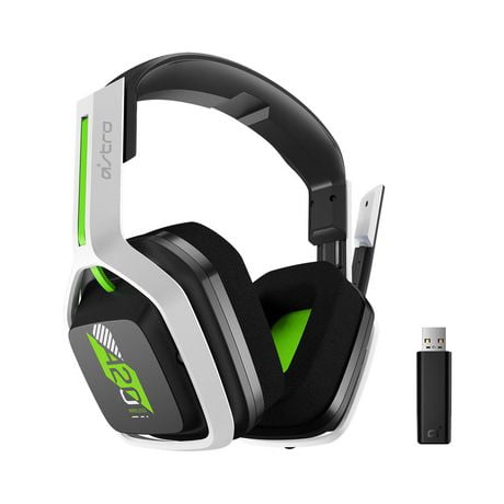 Astro A20 Gen 2 Wireless Gaming Headset with Microphone for Xbox Series X / Xbox One - White/Green
