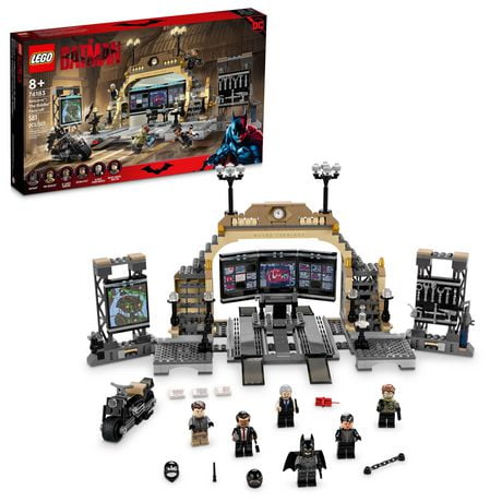 LEGO DC The Batman Batcave: The Riddler Face-off 76183 Toy Building Kit (581 Pieces)