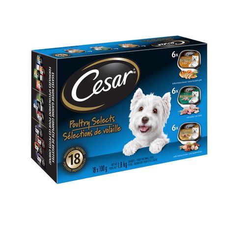 Cesar Poultry Selects Wet Food for Small Dogs | Walmart Canada