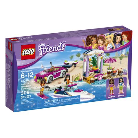 LEGO LEGO - Andrea's Speedboat Transporter (41316) | Canada