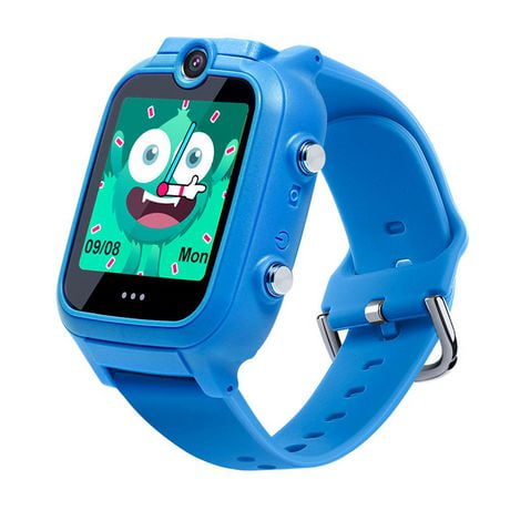 Spark Create Imagine  Kids Smart Watch for Girls & Boys, Fun & educational & sports games, Toy for Kids Gift (Blue), Dura camera, Big screen, Games, Rechargeable, 3+