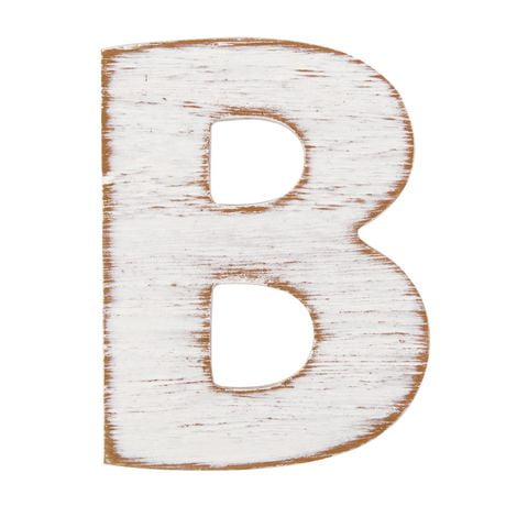 On The Surface™ Rustic Letter, "B" | Walmart Canada