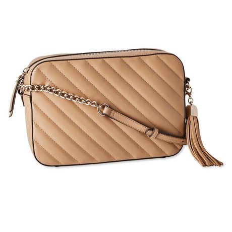 Time and Tru Women's Quilted Crossbody Bag | Walmart Canada
