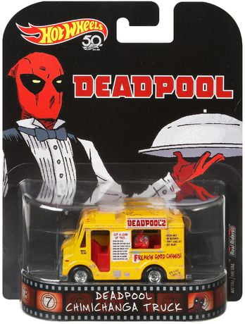 hot wheels deadpool food truck