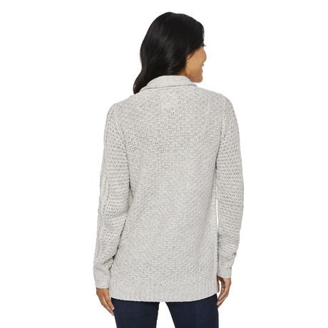 Canadiana Women's Cable Knit Cardigan | Walmart Canada Canadiana Women's Cable Knit Cardigan | Walmart Canada