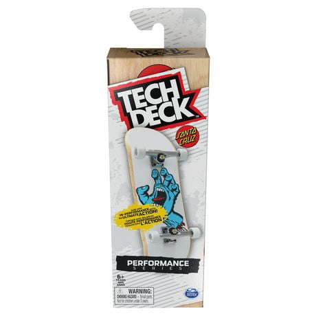 Tech Deck, Performance Series Fingerboards, Santa Cruz Skateboards ...